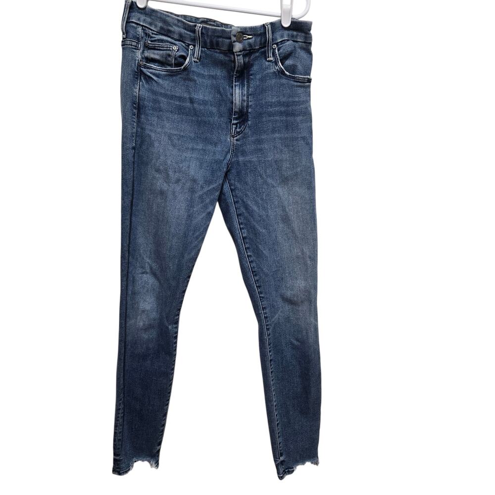 Mother The Looker Ankle Chew High Rise Skinny Jeans Size 29